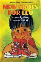 Book cover of New Shoes for Leo by Lauren Agra Deedy