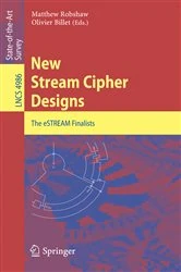 Book cover of New Stream Cipher Designs by Matthew Robshaw