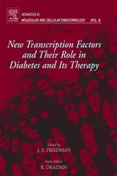 Book cover of New Transcription Factors and Their Role in Diabetes and Therapy by Jacob E. Friedman