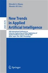 Book cover of New Trends in Applied Artificial Intelligence by Hiroshi G. Okuno
