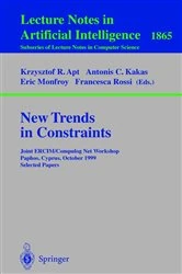 Book cover of New Trends in Constraints by Krzysztof R. Apt