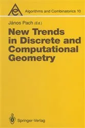 Book cover of New Trends in Discrete and Computational Geometry by Janos Pach