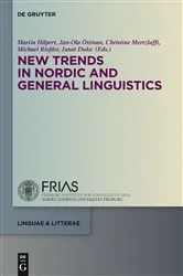 Book cover of New Trends in Nordic and General Linguistics by Martin Hilpert