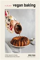 Book cover of New Vegan Baking by Ana Rusu