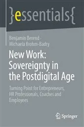 Book cover of New Work: Sovereignty in the Postdigital Age by Benjamin Berend