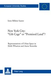Book cover of New York City: «Gilt Cage» or «Promised Land»? by Irene Billeter Sauter