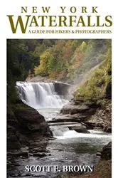 Book cover of New York Waterfalls by Scott E. Brown