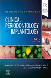 Book cover of Newman and Carranza's Clinical Periodontology and Implantology E-Book (14th ed.) by Newman DDS, FACD, Michael G.
