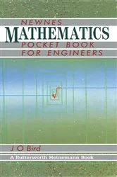 Book cover of Newnes Mathematics Pocket Book for Engineers by J O Bird