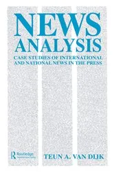 Book cover of News Analysis by Teun A. van Dijk