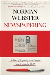 Book cover of Newspapering by Unknown