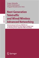Book cover of Next Generation Teletraffic and Wired/Wireless Advanced Networking by Sergey Balandin