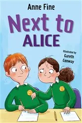 Book cover of Next to Alice by Anne Fine