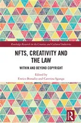 Book cover of NFTs, Creativity and the Law by Enrico Bonadio