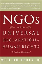 Book cover of NGO's and the Universal Declaration of Human Rights by W. Korey