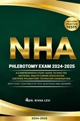 Book cover of NHA Phlebotomy Exam 2025-2026 by Unknown