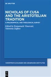 Book cover of Nicholas of Cusa and the Aristotelian Tradition by Emmanuele Vimercati