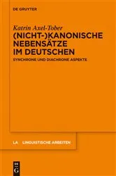 Book cover of (Nicht-)kanonische Nebensätze im Deutschen by Unknown