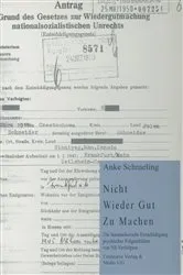 Book cover of Nicht - Wieder Gut - Zu machen by Anke Schmeling