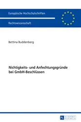 Book cover of Nichtigkeits- und Anfechtungsgruende bei GmbH-Beschluessen by Unknown