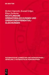 Book cover of Nichtlineare Operatorgleichungen und Operatordifferentialgleichungen by Herbert Gajewski