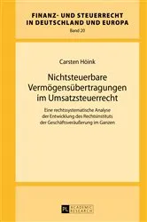 Book cover of Nichtsteuerbare Vermoegensuebertragungen im Umsatzsteuerrecht by Unknown