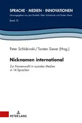 Book cover of Nicknamen international by Unknown