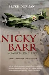 Book cover of Nicky Barr, An Australian Air Ace by Peter Dornan