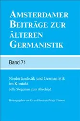 Book cover of Niederlandistik und Germanistik im Kontakt by Elvira Glaser