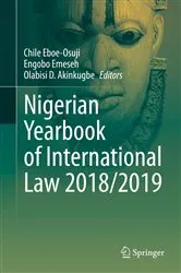 Book cover of Nigerian Yearbook of International Law 2018/2019 by Chile Eboe-Osuji