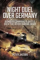 Book cover of Night Duel Over Germany by Peter Jacobs