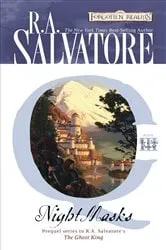 Book cover of Night Masks by R.A. Salvatore
