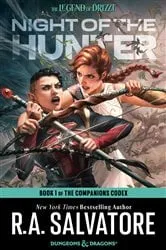 Book cover of Night of the Hunter by R.A. Salvatore