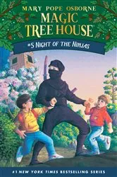 Book cover of Night of the Ninjas by Mary Pope Osborne