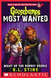 Book cover of Night of the Puppet People (Goosebumps Most Wanted #8) by R. L. Stine