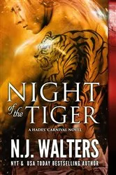 Book cover of Night of the Tiger by N.J. Walters