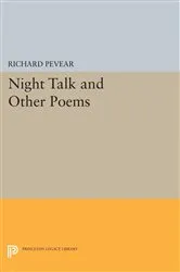 Book cover of Night Talk and Other Poems by Richard Pevear