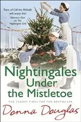 Book cover of Nightingales Under the Mistletoe by Donna Douglas
