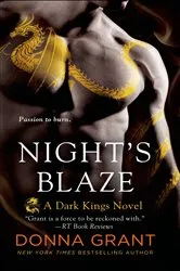 Book cover of Night's Blaze by Donna Grant