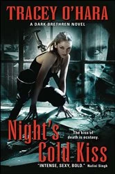 Book cover of Night's Cold Kiss by Tracey O'Hara