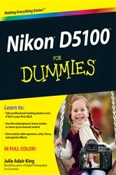 Book cover of Nikon D5100 For Dummies by Julie Adair King