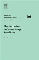 Book cover of Nine Introductions in Complex Analysis - Revised Edition by Sanford L. Segal