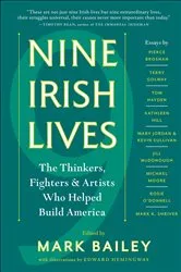 Book cover of Nine Irish Lives by Mark Bailey