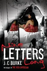 Book cover of Nine Letters Long by J.C. Burke