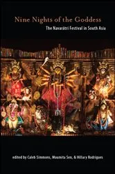 Book cover of Nine Nights of the Goddess by Caleb Simmons