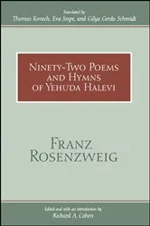 Book cover of Ninety-Two Poems and Hymns of Yehuda Halevi by Franz Rosenzweig