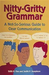 Book cover of Nitty-Gritty Grammar by Edith Hope Fine