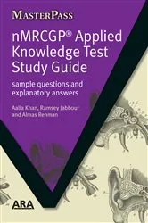 Book cover of NMRCGP Applied Knowledge Test Study Guide by Aalia Khan