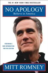 Book cover of No Apology by Mitt Romney