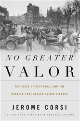 Book cover of No Greater Valor by Jerome Corsi